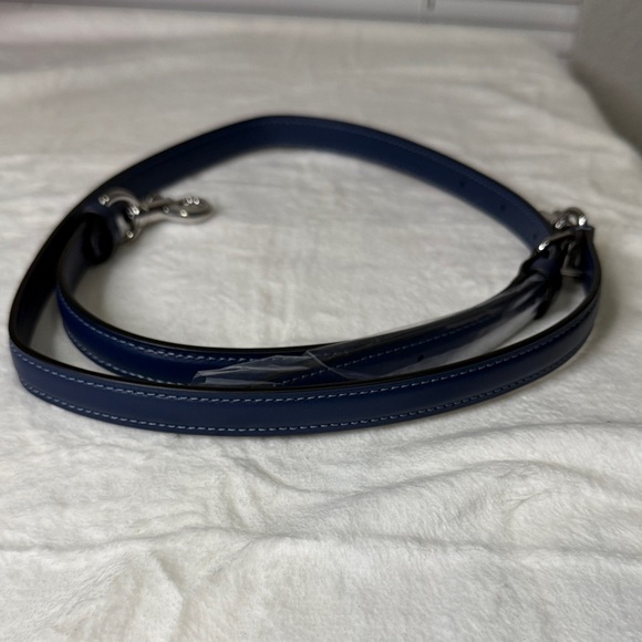 New! Coach Deep Blue and Light Blue Sabrina Satchel - Picture 8 of 9